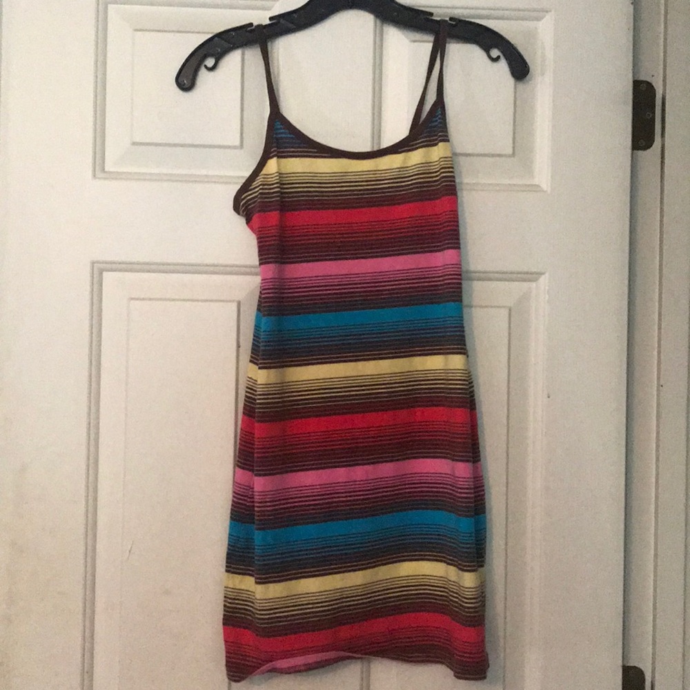 Spaghetti strap mini dress